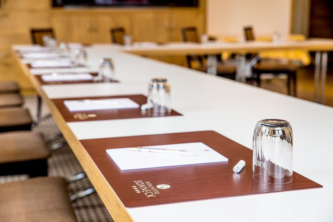 Bild des Meetingsraums im Hotel Sonneck