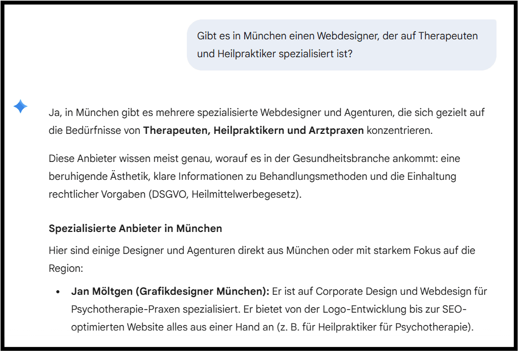 Screenshot eines Prompts
