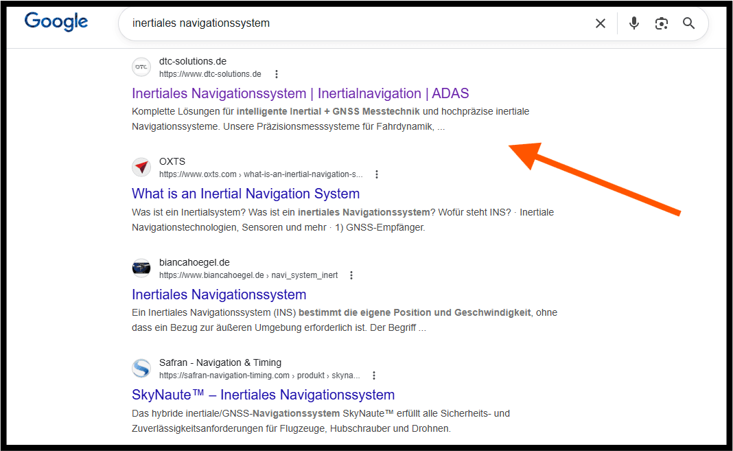 Screenshot einer ChatGPT- oder Googlesuche